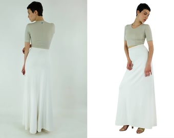 AZZEDINE ALAIA Stretch-knit Maxi Skirt