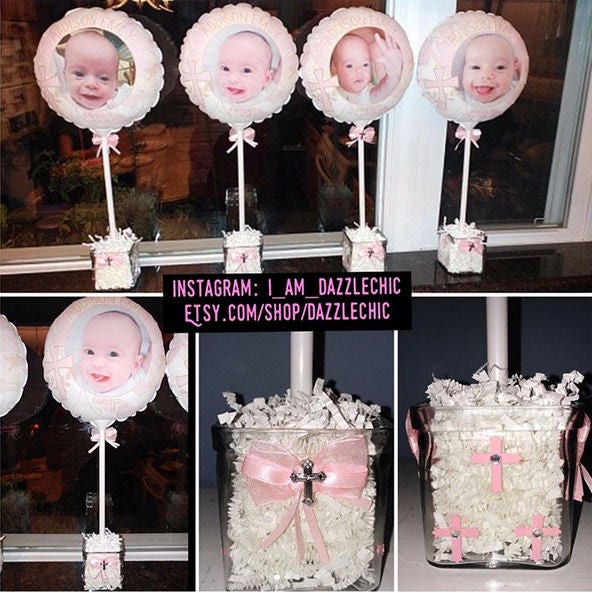 Personalized custom balloons Photo Balloons centerpiece