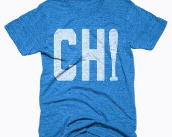 SUNDAY SALE Chicago Cubs Shirt - Chicago Baseball - Chicago Shirt - Men's Unisex Sizing - Vintage Print -
