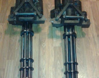 Cosplay, cosplay prop, cosplay weapon, cosplay minigun, LARP minigun, Predator minigun, Punisher minigun, Resident Evil, gatling gun.