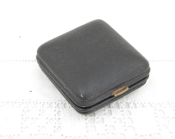 Leather Boxed Mid Century Working Vintage Travel Alarm Clock by Jaz French Clock Manufacturer ,1950s Mechanical Wind-up, Retro, Timepiece Leather Boxed Mid Century Working Vintage Travel Alarm Clock by Jaz French Clock Manufacturer ,1950s Mechanical Wind-up, Retro, Timepiece