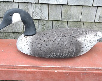 Canada Goose Decoy Upright Alert L L Bean Coastal George Soule Maine Decoy Confidence Bird