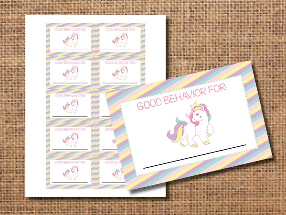 Good Behavior Tickets Positive Behavior Tickets Reward Chart