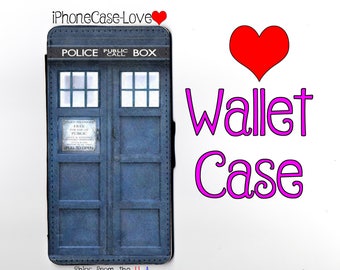 iPhone 7 Plus Case - iPhone 7 Plus Wallet Case - Tardis iphone 7 plus Case - Tardis iPhone 7 plus Wallet Case