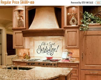 CLEARANCE SALE Kitchen Decor - Kitchen Wall Decal - Kitchen Decor - Kitchen Art - Insirational Wall Decal - Wall Decals - Decals - Vinyl Wal