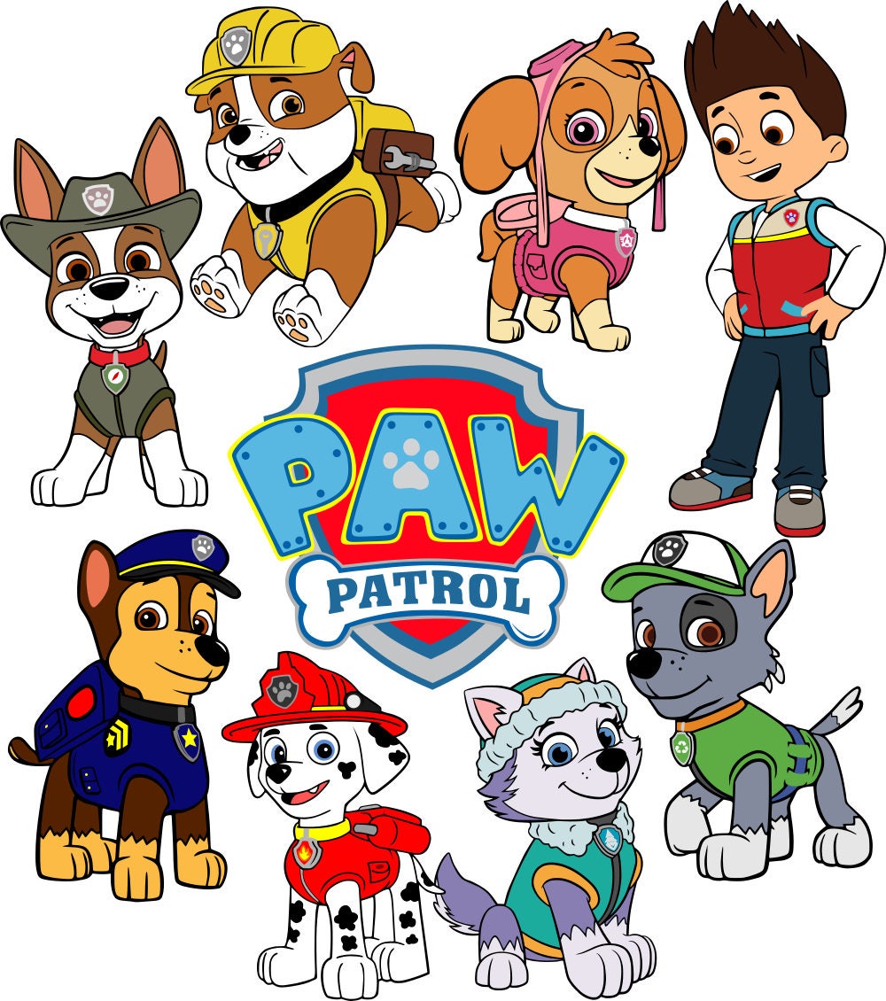 Paw Patrol Free Svg Tabfasr