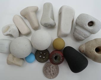 English sea glass - A collection of beach finds