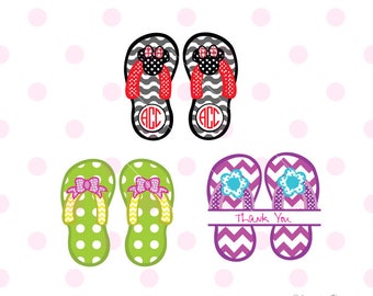 Flip flops clipart | Etsy