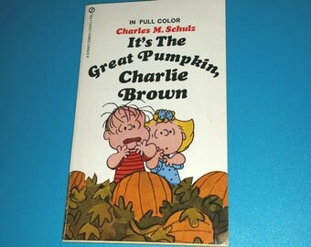 vintage its the great pumpkin charlie brown book peanuts gang snoopy charles schultz 60s comic pocketbook - Charlie Brown Halloween Book vintage its the great pumpkin charlie brown book peanuts gang snoopy charles schultz 60s comic pocketbook - Charlie Brown Halloween Book