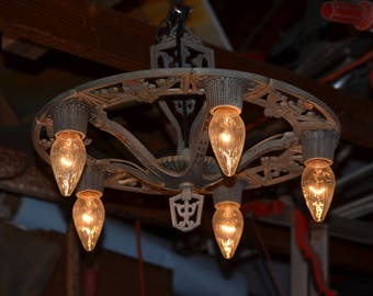 Antique Art Deco Ceiling Lamp