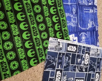 3 pcs Star Wars fabric bundle set