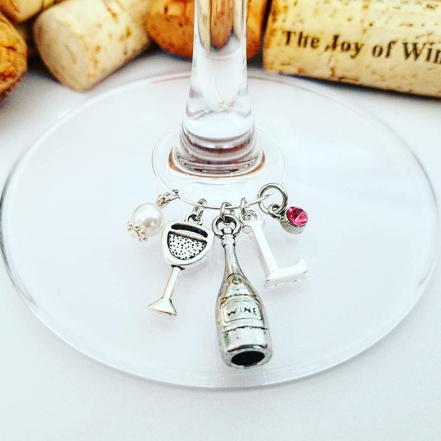 Unique Wine Gift Wine Charms Nautical Wine Glass Charms