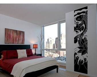 20% OFF Summer Sale Koi wall decal, sticker, mural, vinyl wall art