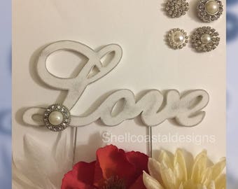 Love Cake Topper Naked Cake Topper Rustic Cake Topper Wedding Cake Topper Custom Cake Topper Gatsby Cake Topper Rustic Wedding Cake