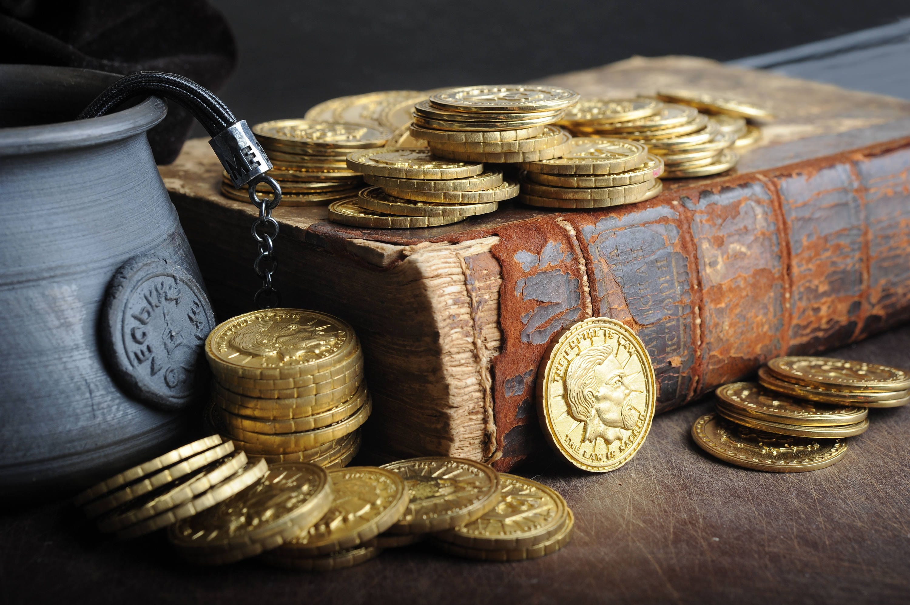 40% OFF SALE Brass Septim Coin : Elder Scrolls Inspired