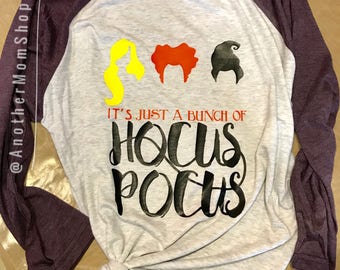 It's just a bunch of Hocus Pocus shirt, Hocus Pocus shirt, Hocus Pocus Tee, Sanderson Sisters, Halloween shirt, Halloween Tee, Cute Shirt,