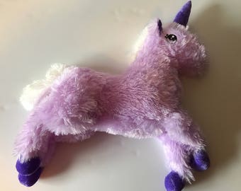 weighted unicorn stuffed animal