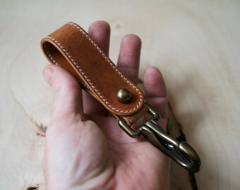 Leather Keychain, Leather Keyring, Leather Key Fob, Personalised Keychain, Embossed Keychain, Handmade Leather Keyring, Custom Keychain