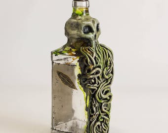 Cthulhu Lovecratian Poison Bottle Apothecary jar