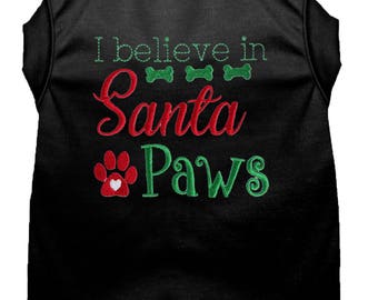 Christmas dog shirt | Etsy