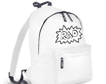 Rad kids backpack - Back To School SALE!