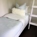 Reversible Linen Duvet Cover | Steel Blue & Soft Taupe