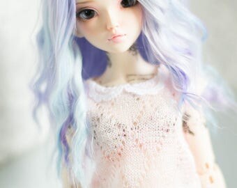 Alpaca Fibre Wig - Size 7" BJD MSD MNF minifee