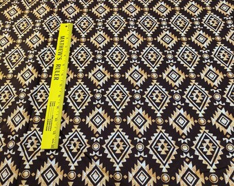 Diamond Stripe-Earth-Cotton Fabric from Michael Miller Fabrics