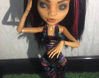 monster high repaint doll free shipping