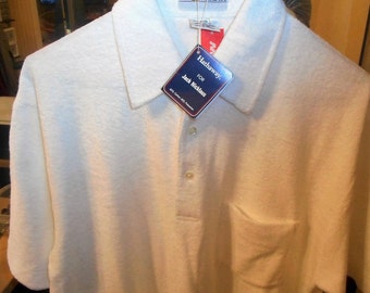 Vintage 80's Shirt by JACK NICKLAUS Medium Never Worn, Still With Tags On It