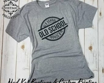 Old school shirt | Etsy