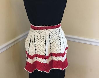 Crocheted apron | Etsy