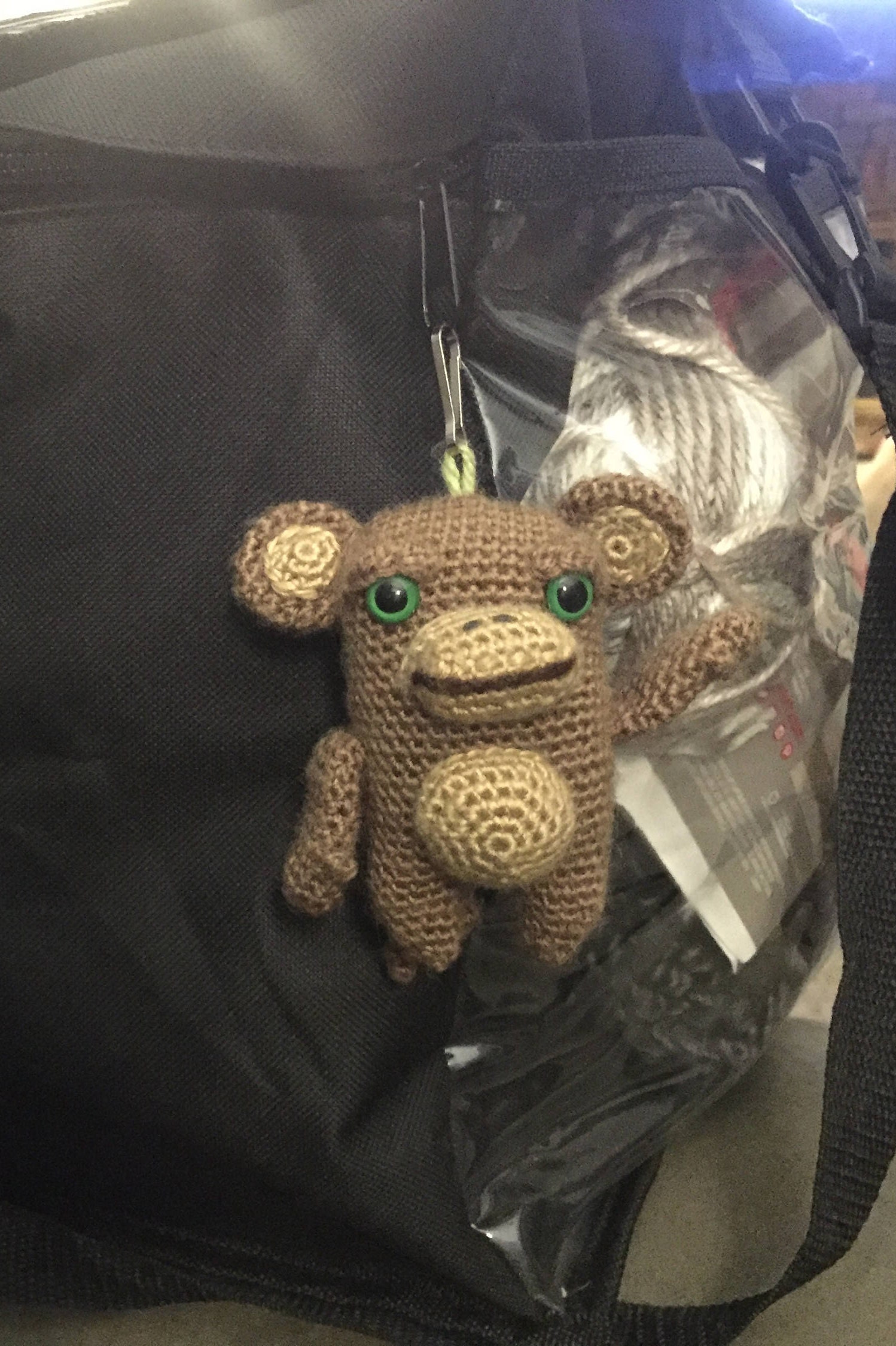 Monkey bag accessory