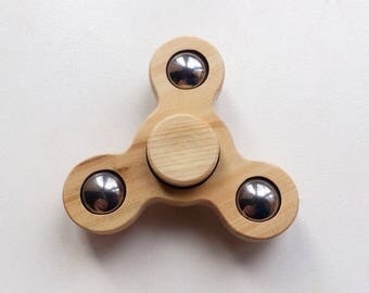 Juniper spinner - Hand Spinner - Wood Hand Spinner - Custom Spinner - Gift For Him - Fidget Spinner - Handmade Spinner - Tri arms Spinner