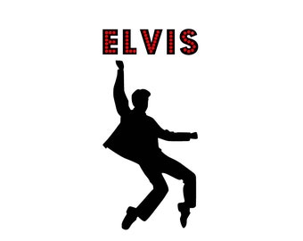 Elvis presley decal | Etsy