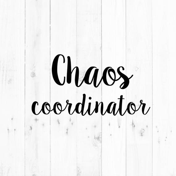 Download Chaos Coordinator SVG svg dxf eps png Pdf Download