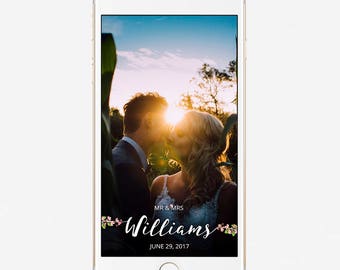 50% OFF OPENING SALE Wedding Snapchat Geofilter, Custom Snapchat Geofilter, Snapchat Geofilter Wedding, Snapchat Filter, Personalized Filter