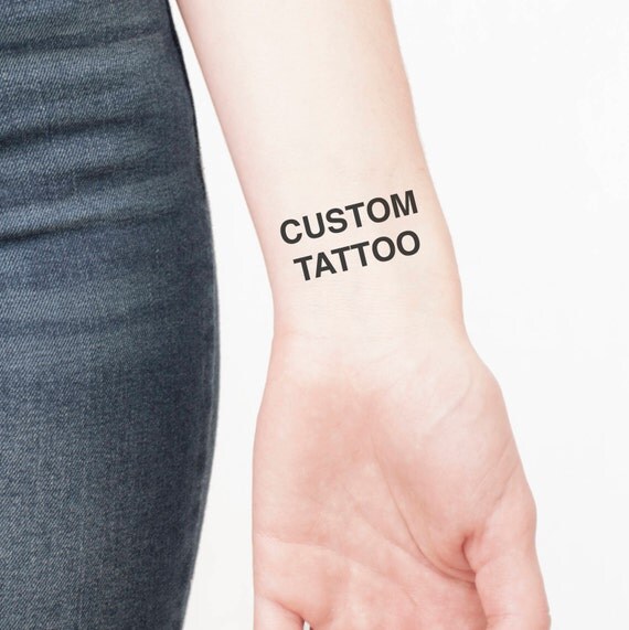 Custom Temporary Tattoo Temporary Tattoo Temporary Tattoo   Il 570xN.1210824972 Dqav 