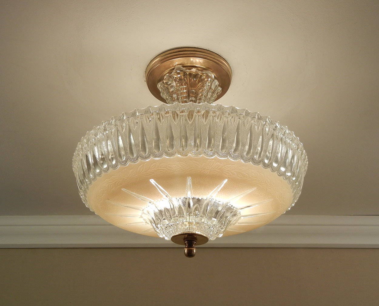 Vintage Ceiling Light 1930s 1940s American Art Deco Cream   Il Fullxfull.1215082332 Neek 