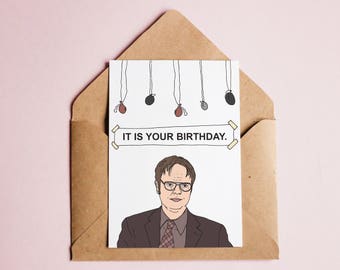 the office cards