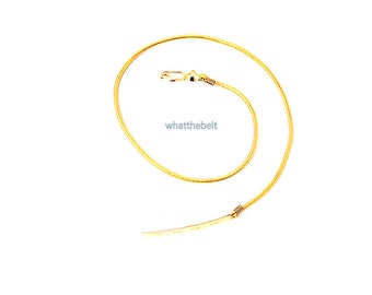 FRANK LYMAN Gold Chain Belt A24601U main image 0