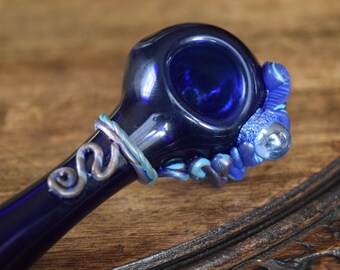 Empathetic Waters Inspired Glass Spoon Pipe