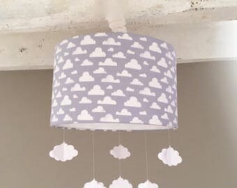 Lamp shade pendant light cloud