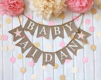 Baby shower banner | Etsy