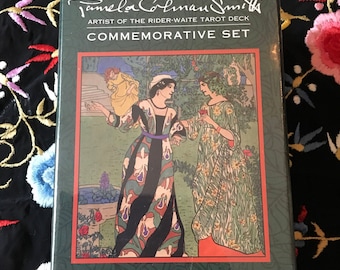 Pamela Colman Smith Commemorative Tarot Set - Rider Waite Smith Centennial Edition - Tarot Deck