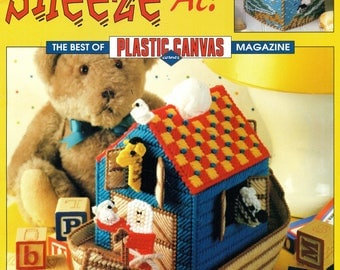Tissue Box Covers NOTHING To SNEEZE At 12 Plastic Canvas Patterns - Best of Plastic Canvas Magazine Leisure Arts 3416