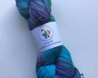 hand dyed sock yarn