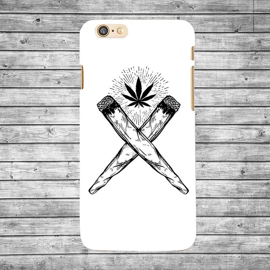 Weed Tatoo case Marijuana Joint case Full printed case