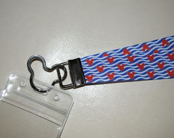 Disney Cruise Line Lanyard - Wave 2 Design Fish Extender FE Gift Exchange