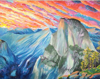 Half Dome, Oil